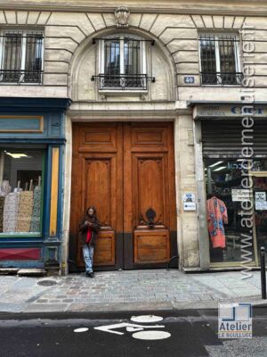 PORTE COCHERE 40 RUE DE CLERY PARIS 2 