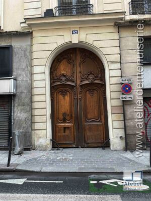 PORTE COCHERE 42 RUE DE CLERY PARIS 2 