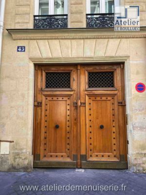 PORTE COCHERE 43 RUE RICHER PARIS 9