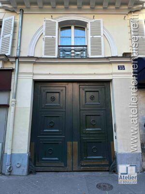 PORTE COCHERE 55 RUE DES VINAIGRIERS PARIS 10