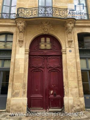 PORTE COCHERE 6 RUE DE BRAQUE PARIS 3