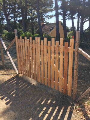 Porte Jardin En Bois